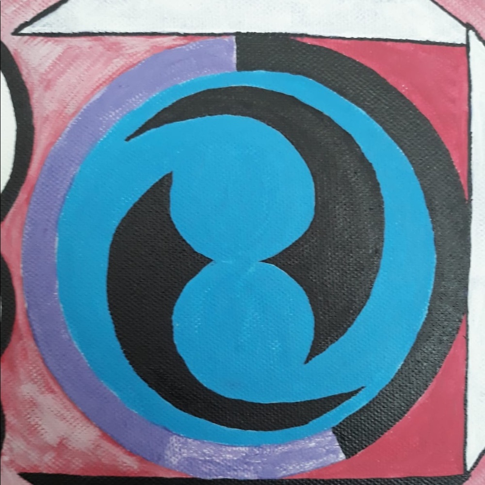 Handpainted Health Mandala - Picture 3 of 3